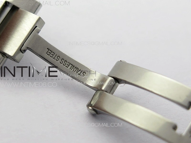 Ballon Bleu 33mm SS V20F 1:1 Best Edition White Textured Dial on SS Bracelet Gen Cal.157 Quartz